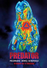 Plakat filmu Predator 3D (2018)